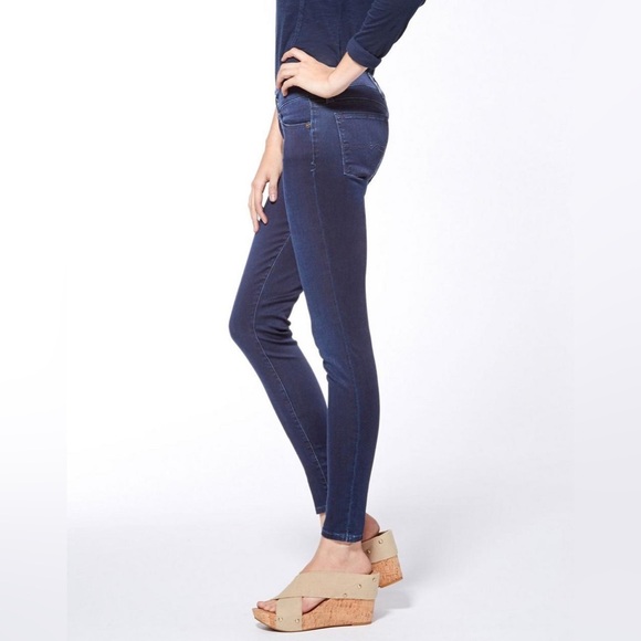 Lucky Brand Charlie Super Skinny Dark Wash Denim Jeans, women's size 8 29 inseam - Picture 2 of 6